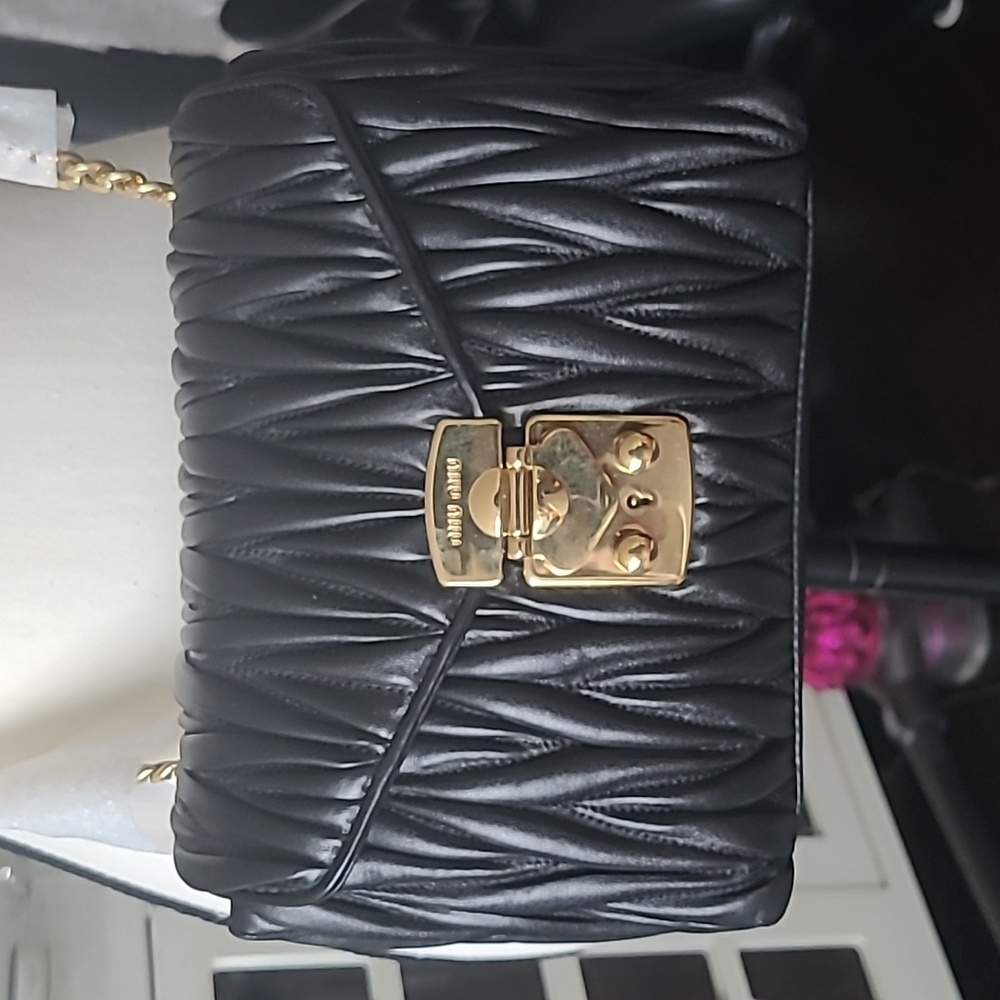 MIU MIU Quilted Crossbody Bag - Picture 7 of 11
